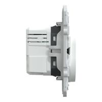 s320401 Schneider Electric White, 1 Gang, Ovalis C Series