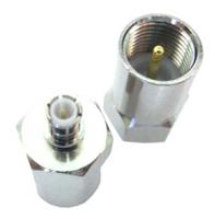 adaptmcxmfmem Siretta Straight 50Ω RF Adapter MCX Plug to FME Plug 0 → 6GHz