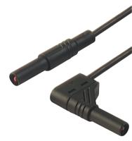 934081100 Hirschmann Test & Measurement, 32A, 1000V ac/dc, Black, 500mm Lead Length