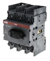 ot100f3-1sca105004r1001 ABB 3P Pole DIN Rail Non Fused Isolator Switch - 100A Maximum Current, 37kW Power Rating, IP20