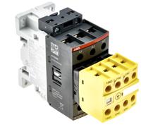 1sbl237082r1122-afs26-30-22-11 ABB Jokab AFS Contactor, 24/60 V ac Coil, 3-Pole, 45 A, 9 kW 24 V, 3 NO, 600V