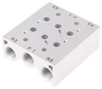 ss5yj7-21-02-00f-q SMC SS5YJ series 2 station G 1/4 Manifold