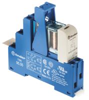 485270240050spa Finder 48 Series Interface Relay, DIN Rail Mount, 24V dc Coil, DPDT, 2-Pole