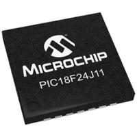 pic18f24j11-iml Microchip PIC18F24J11-I/ML, 8 bit PIC, PIC18F24J11 Microcontroller, 48 MHz, 16kB FLASH, 28-Pin QFN