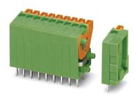 1723382 Phoenix Contact FFKDSA1/V-2.54-32 Series PCB Terminal Block, 32-Contact, 2.54mm Pitch, Through Hole Mount, Spring Cage