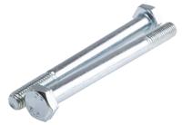 917-3172 RS PRO Bright Zinc Plated Steel, Hex Bolt, M10 x 110mm