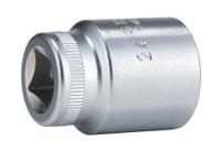 03010024 STAHLWILLE 1/2 in Drive 24mm Standard Socket, 12 point, 42 mm Overall Length