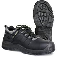 7288-43 Jalas 7288 Unisex Black, Green Composite Toe Capped Safety Shoes, UK 9, EU 43