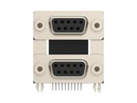 2454917-2 TE Connectivity 2454917 9 Way Vertical Board Mount D-sub Connector Socket, 19.05mm Pitch