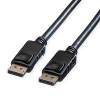 11045629-20 Roline Male DisplayPort to Male DisplayPort  Cable, 4096 x 2560, 1.5m