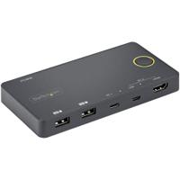 sv221huc4k StarTech.com 2 Port USB DisplayPort, HDMI KVM Switch, HDMI 3840 x 2160 Maximum Resolution