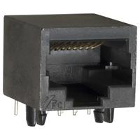 54602-910lf Amphenol Communications Solutions Female RJ45 Connector, Through Hole, Cat3 Right Angle 10P10C -Way