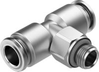 npqr-t-g38-q12 Festo NPQR Series Push-in Fitting, G 3/8 Male to Push In 12 mm, Threaded-to-Tube Connection Style, 8099101