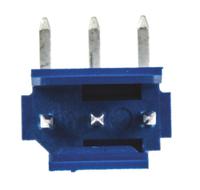 281698-3 TE Connectivity AMPMODU HE14 Series Right Angle Through Hole PCB Header, 3 Contact(s), 2.54 mm Pitch, 1 Row, Shrouded