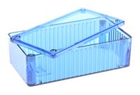 1591ctbu Hammond 1591 Series Transparent Blue Polycarbonate Enclosure, IP54, Transparent Blue Lid, 120 x 65 x 36mm