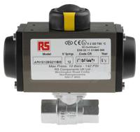 760-5602 RS PRO Ball type Pneumatic Actuated Valve, BSP 1/2in, 40 bar