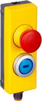 es11-sc4d8-6051329 SICK ES11 Series Turn Release Emergency Stop Push Button, Panel Mount, 22mm Cutout, 2NC/1NO, IP65