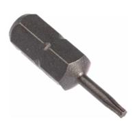 265-8337 RS PRO Star Screwdriver Bit, T6 Tip, 1/4 in Drive, 25mm Overall