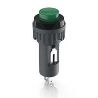 1101070110507 RAFI 1.10 Series Illuminated Push Button Switch, Momentary, Through Hole, 9.1mm Cutout, 1 NO, 24V, IP40