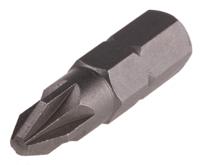 547-228 RS PRO Pozidriv Screwdriver Bit, PZ2 Tip
