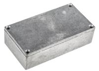 27134psla Hammond Eddystone Series Natural Die Cast Aluminium Enclosure, IP54, Natural Lid, 111 x 60 x 31mm