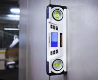 081249a Laserliner 240mm Magnetic, LCD Inclinometer, User Calibrated