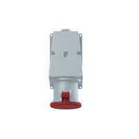 2cma167498r1000 Amphenol Industrial, 2CMA1 IP44 Red Wall Mount 3P+E Industrial Power Socket, Rated At 63A, 415 V