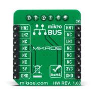 mikroe-4877 MikroElektronika DC Motor 21 Click DC Motor Driver for A3910 for MikroBus