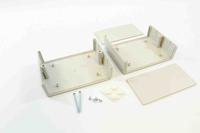 198-1385 RS PRO Beige ABS Instrument Case, 70 x 100 x 130mm