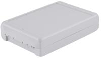 96034245-b-181304-abs-7035 Bopla Bocube Series Light Grey ABS Enclosure, IP66, IP68, Light Grey Lid, 191 x 125 x 40mm
