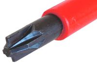 t49145-2 CK Pozidriv Insulated Screwdriver, PZ2 Tip, 100 mm Blade, VDE/1000V