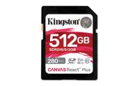 sdr2v6512gb Kingston 512 GB SDXC SD Card, Class 10, U3, UHS-II, V60