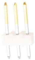 22-10-2031 Molex KK 254 Series Straight Through Hole Pin Header, 3 Contact(s), 2.54 mm Pitch, 1 Row, Unshrouded