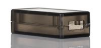 1551usb2tsk Hammond 1551 Series Smoked Translucent ABS Enclosure, IP54, Smoked Translucent Lid, 50 x 25 x 15mm