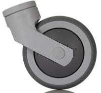 5370-pjp-125-p30-11 Tente Swivel Castor Wheel, 100kg Capacity, 125mm Wheel