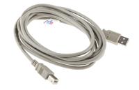 182-8833 RS PRO USB 2.0, Male USB A to Male USB B, 3m