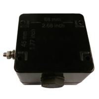 cep807555pai CE-TEK CEP Series Black Polyester Junction Box, IP66, 10 Terminals, ATEX, 75 x 80 x 55mm