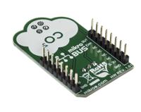 mikroe-2516 MikroElektronika Pollution Click Gas Sensor MikroBus Click Board for WSP2110
