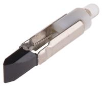 203-717 RS PRO Yellow LED Indicator Lamp, 28V ac/dc, Telephone Slide Base, 5.5mm Diameter, 300mcd