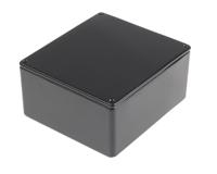 158-5315 RS PRO Black Die Cast Aluminium Enclosure, IP54, Black Lid, 121 x 95 x 61mm