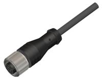 283-4907 RS PRO Female 3 way Straight M8 to Unterminated Free Cable End Actuator/Sensor Cable, 15 m