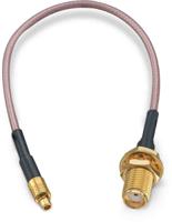 65503260515304 Wurth Elektronik WR-CXASY Series, 152.4 mm, RG178 Coaxial, Terminated 50 Ω