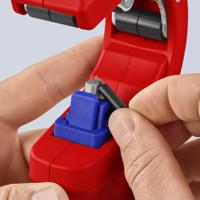 90-23-01-bk Knipex Pipe Cutter 50 mm, Cuts Plastic