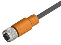 212-1717 RS PRO Female 4 way M12 to Unterminated Free End Sensor Actuator Cable, 5 m