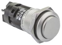 82-45621000 EAO 82 Series Push Button Switch, Momentary, Panel Mount, 16mm Cutout, SPDT, 240V, IP65, IP67