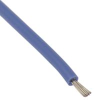 49002 Lapp ÖLFLEX HEAT Series Blue 0.75 mm² Hook Up Wire, 18 AWG, 19/0.25 mm, 100m, Silicone Insulation,