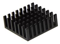 ick-bga-27x27x10 Fischer Elektronik Heatsink, Universal Square Alu, 18.5K/W, 27 x 27 x 10mm, Adhesive Foil, Conductive Foil