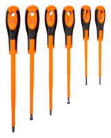 620-6 Bahco Phillips; Slotted Insulated Screwdriver Set, 6-Piece
