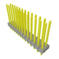 tsw-113-15-s-d Samtec TSW Series Straight Through Hole PCB Header, 26 Contact(s), 2.54 mm Pitch, 2 Row, Unshrouded