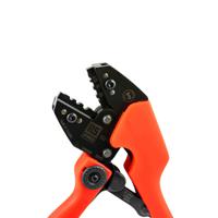 252-7658 RS PRO Hand Ratcheting Crimp Tool for Tubular Cable Lugs, 0.75 → 2.5mm² Wire